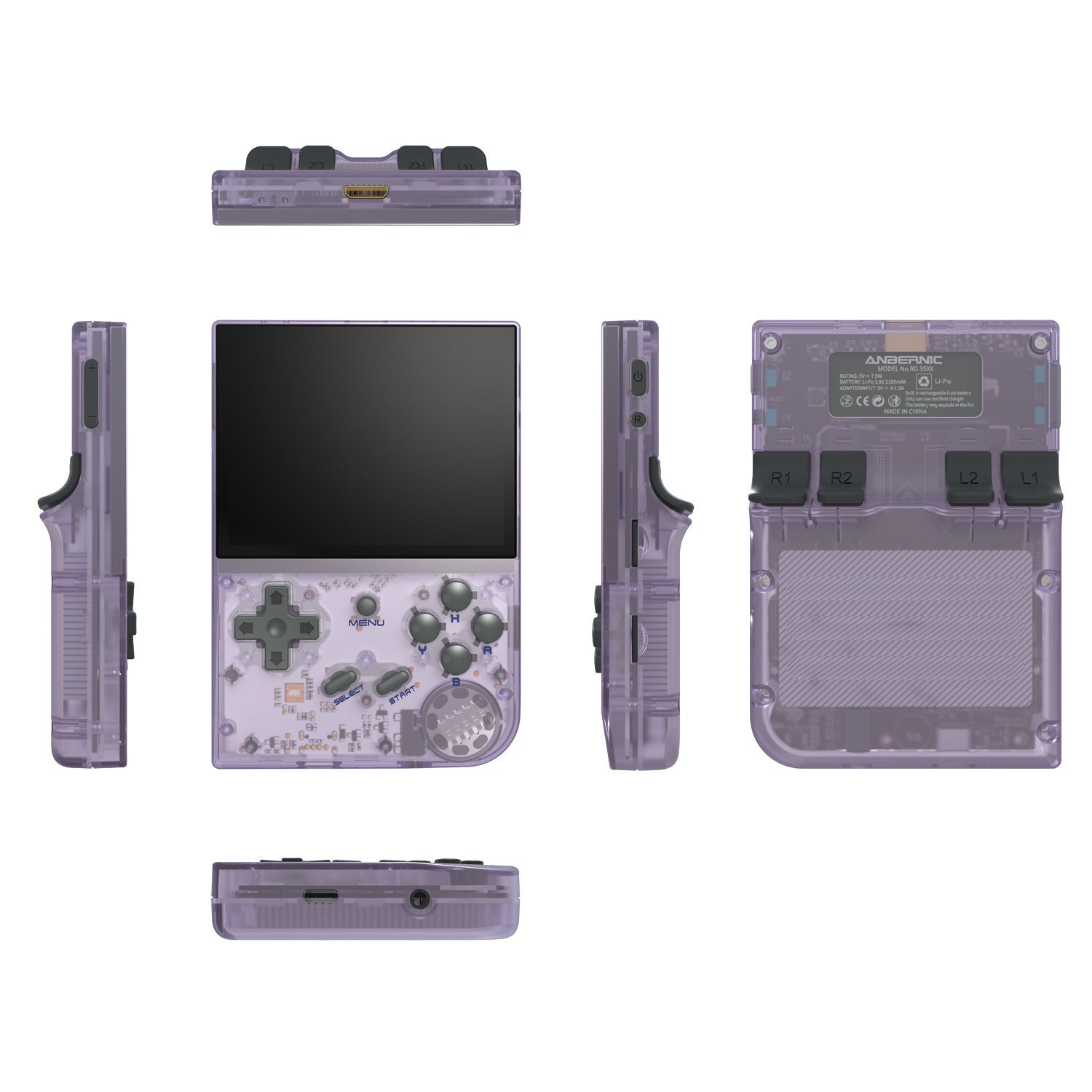 ANBERNIC RG35XX 128GB Retro Game Console 3.5-inch IPS Display Handheld Game Console ANBERNIC RG35XX 128GB Retro Game Console 3.5-inch IPS Display Handheld Game Console